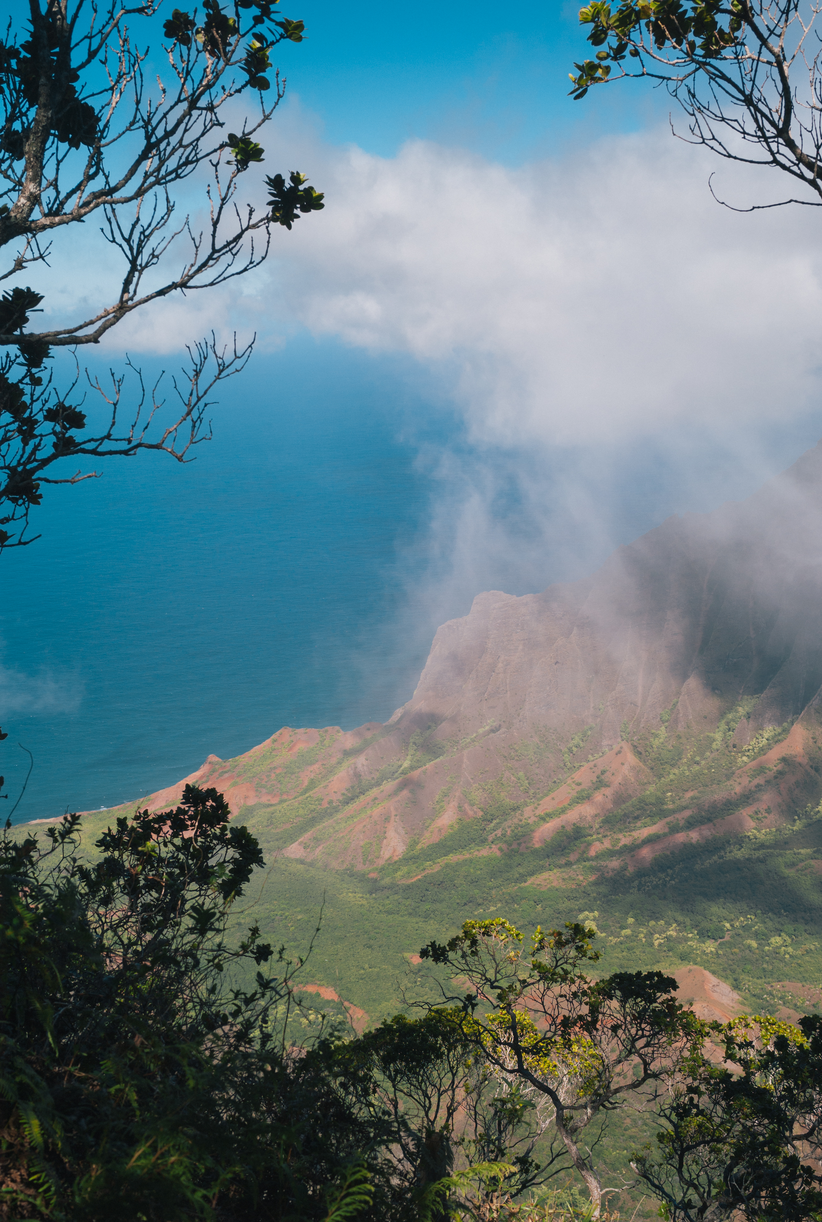 Kalalau Valley from above